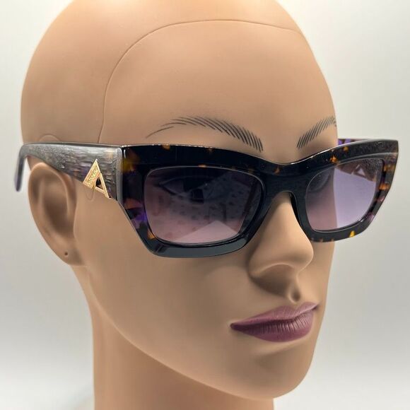 New Women\'s Designer Sunglasses Missoni MIS0151/s | Purple Tortoise | 53/22/145 main image 5